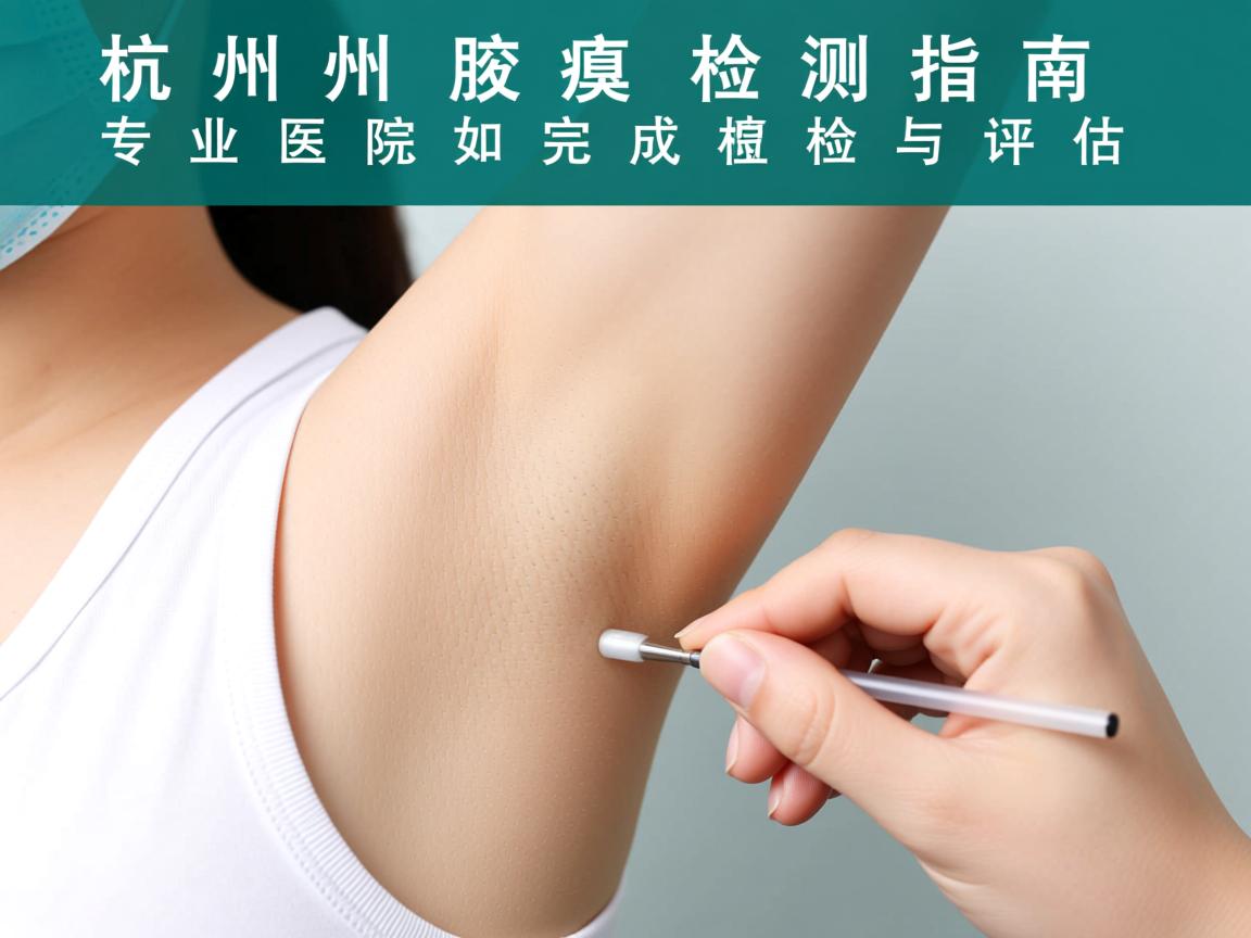 杭州腋臭检测指南，专业医院如何完成腋臭检测与评估