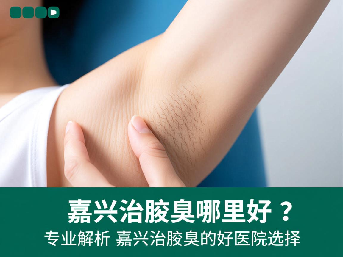 嘉兴治腋臭哪里好？专业解析嘉兴治腋臭的好医院选择