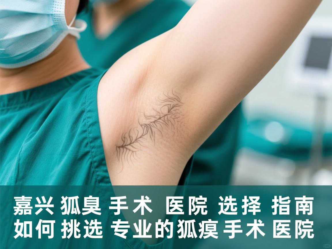 嘉兴狐臭手术医院选择指南，如何挑选专业的狐臭手术医院