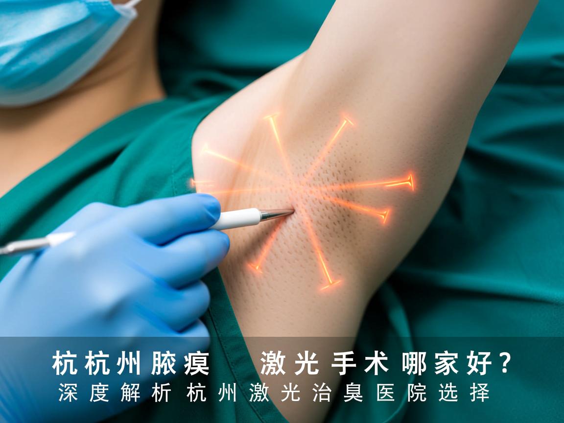 杭州腋臭激光手术哪家好？深度解析杭州激光治腋臭医院选择