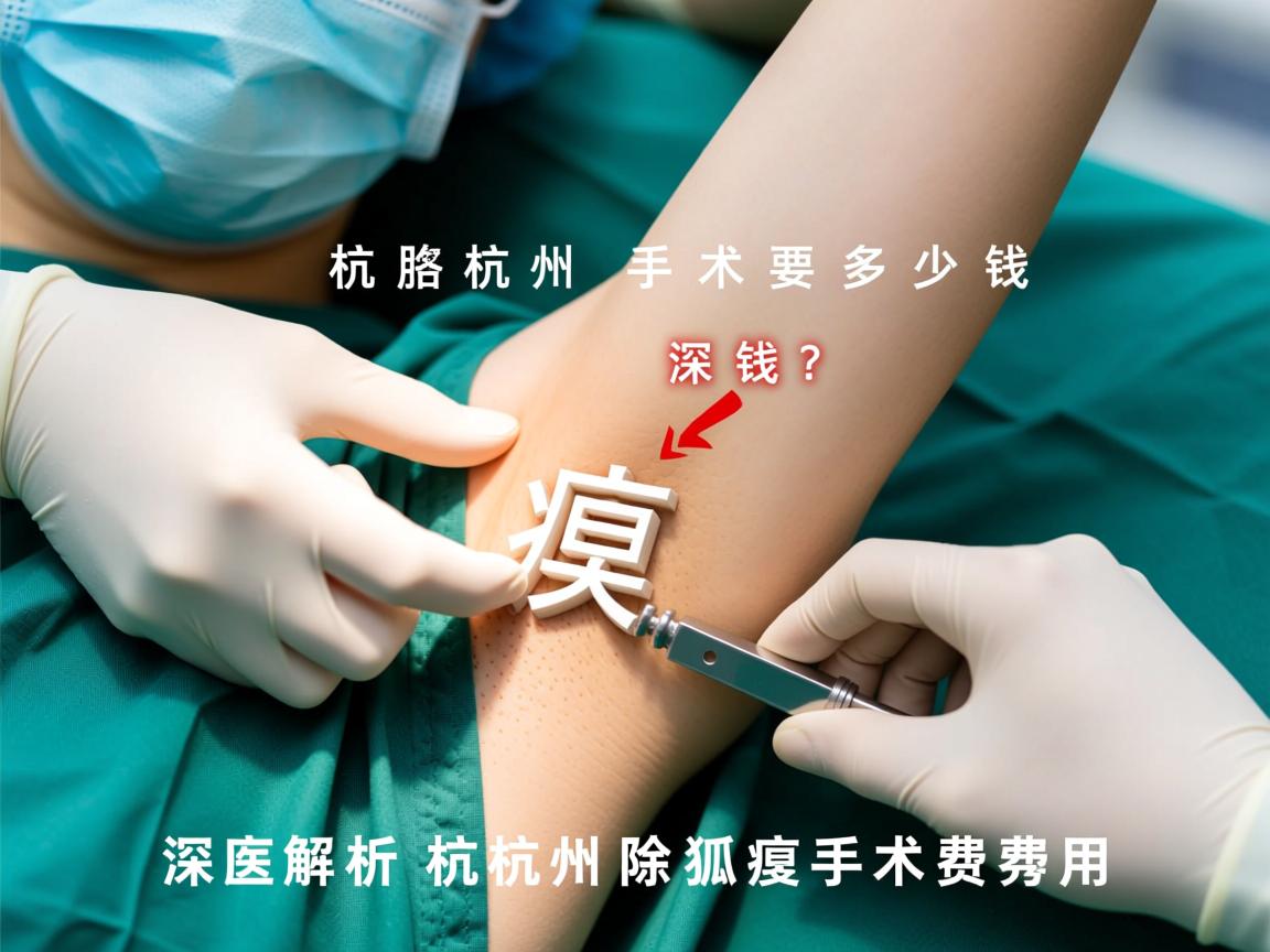 杭州腋臭手术要多少钱？深度解析杭州除狐臭手术费用
