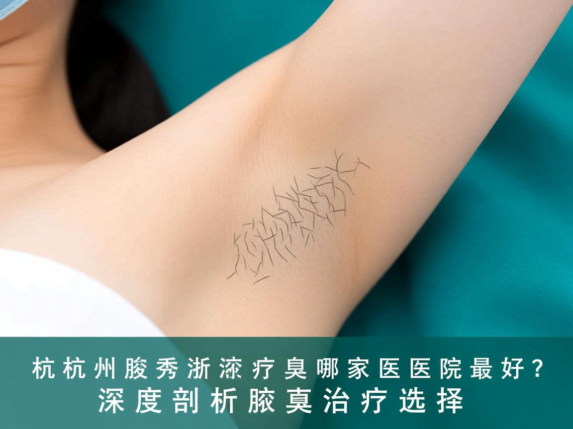 杭州腋秀解析，浙江治疗腋臭哪家医院最好？深度剖析腋臭治疗选择