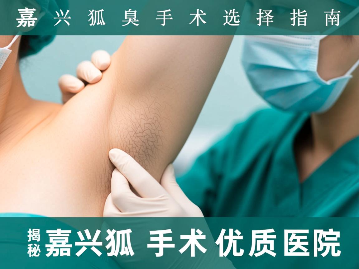 嘉兴狐臭手术选择指南，揭秘嘉兴狐臭手术优质医院