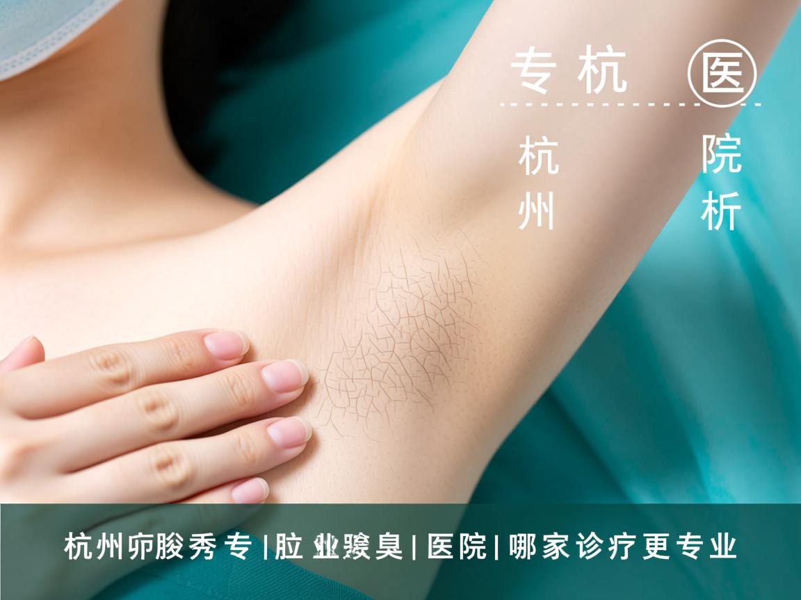 杭州腋秀医院解析，杭州专业腋臭医院哪家诊疗更专业