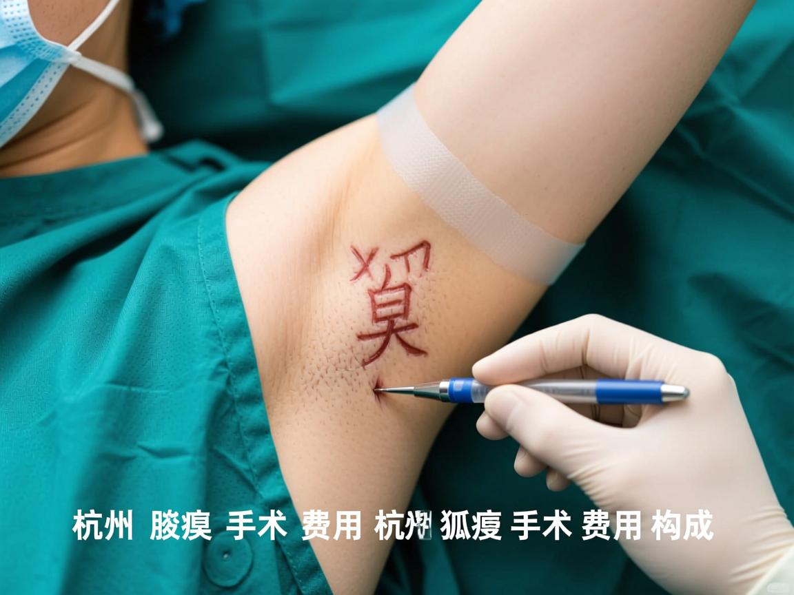 杭州腋臭手术费用解析，全面了解杭州狐臭手术费用构成