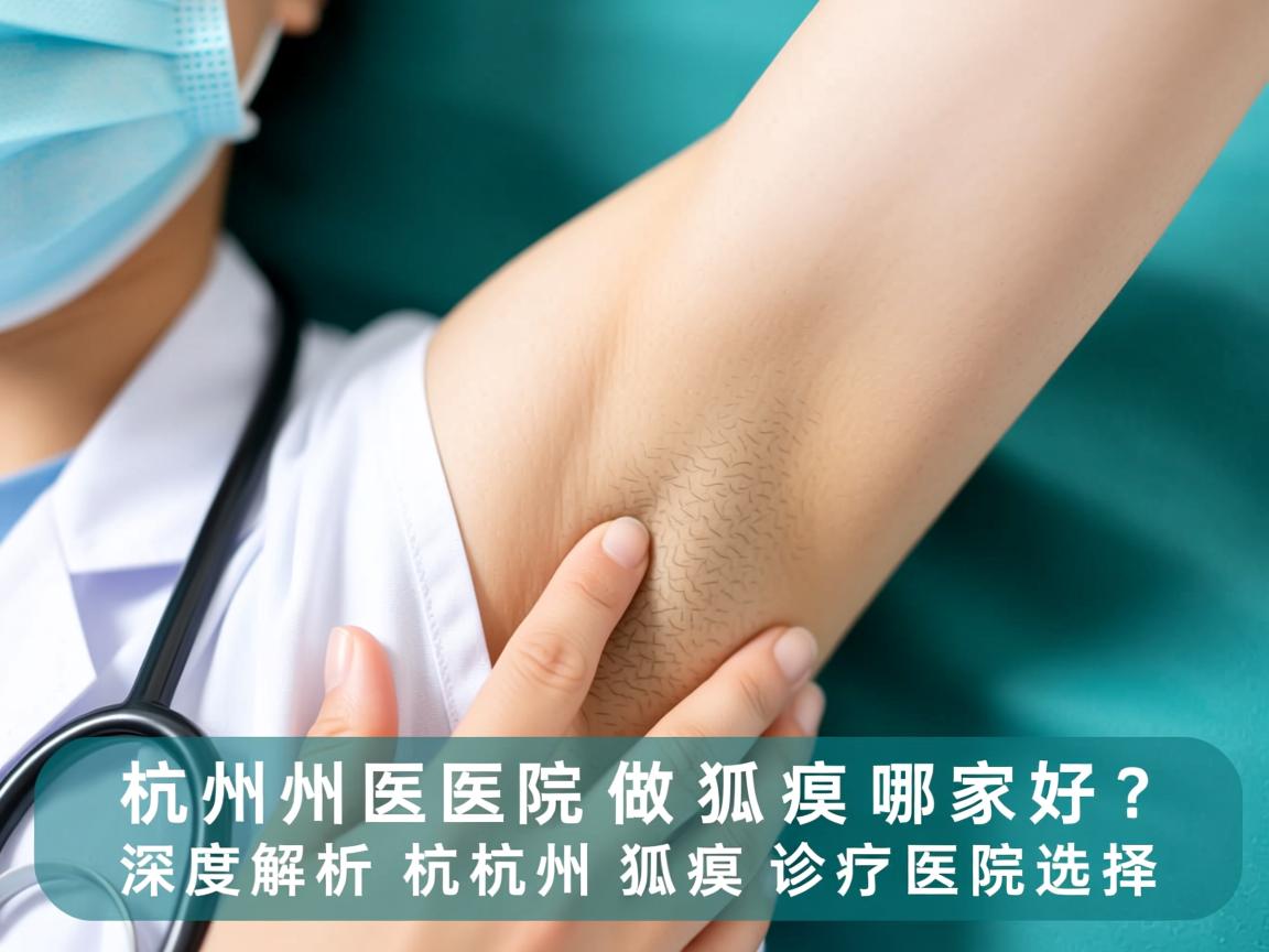 杭州医院做狐臭哪家好？深度解析杭州狐臭诊疗医院选择