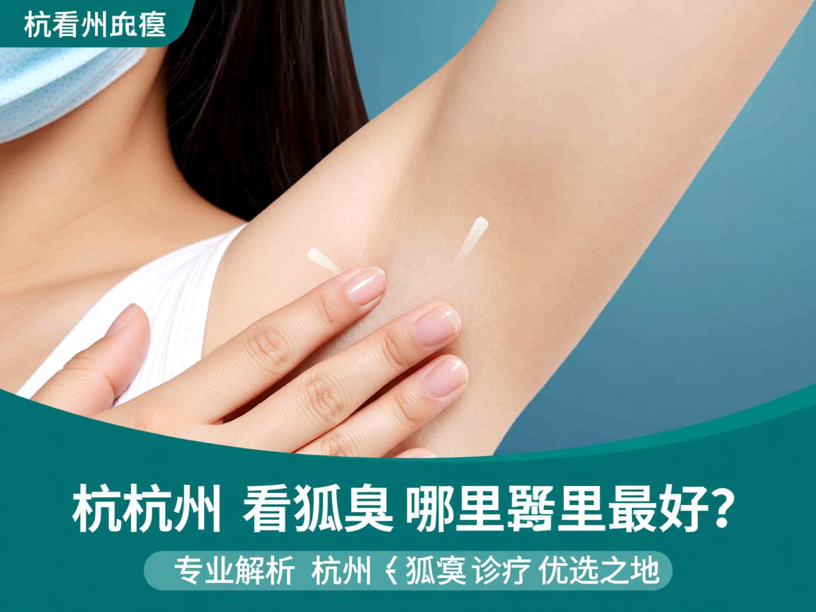 杭州看狐臭哪里最好？专业解析杭州狐臭诊疗优选之地