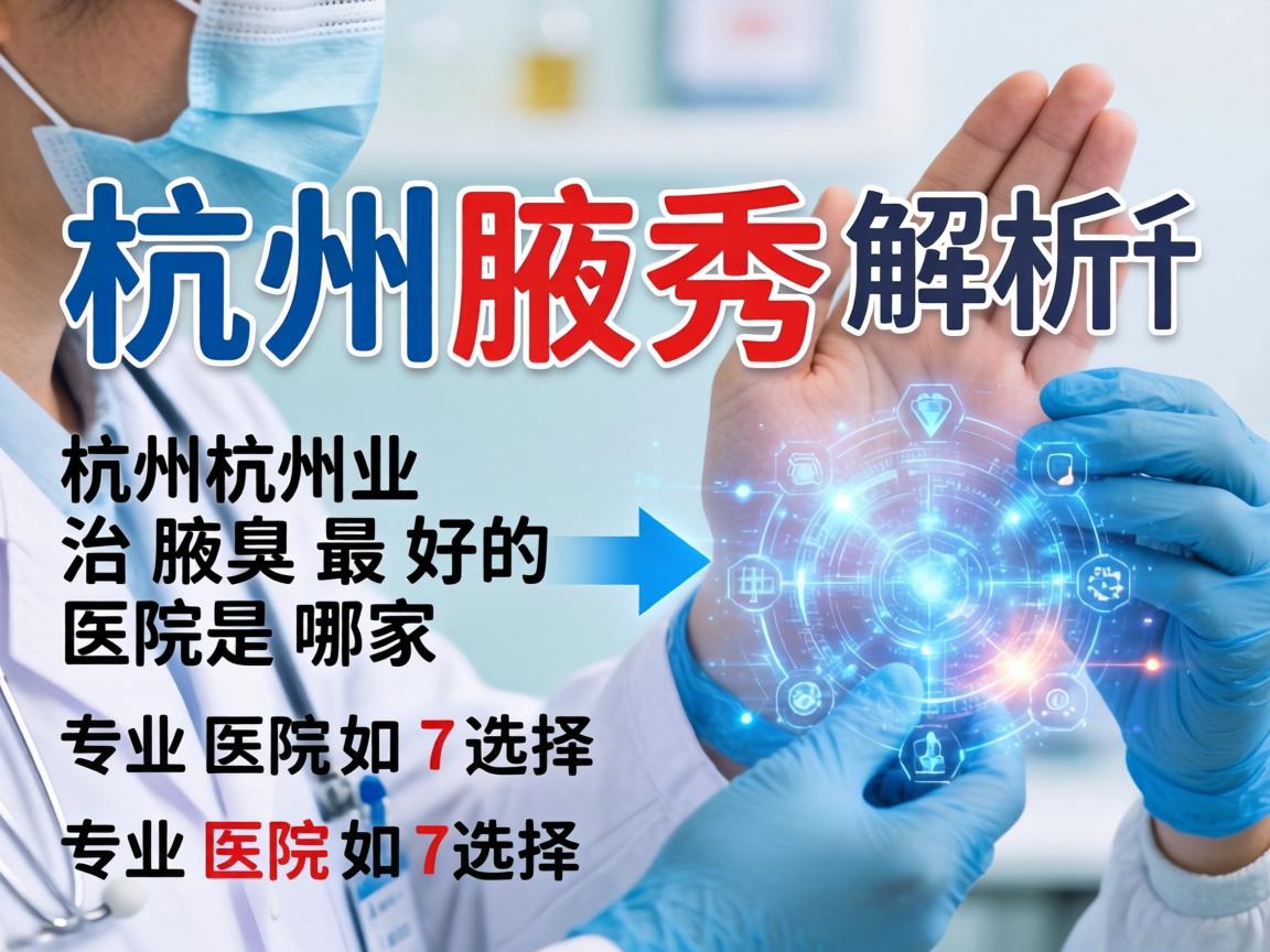 杭州腋秀解析，杭州治腋臭最好的医院是哪家，专业医院如何选择