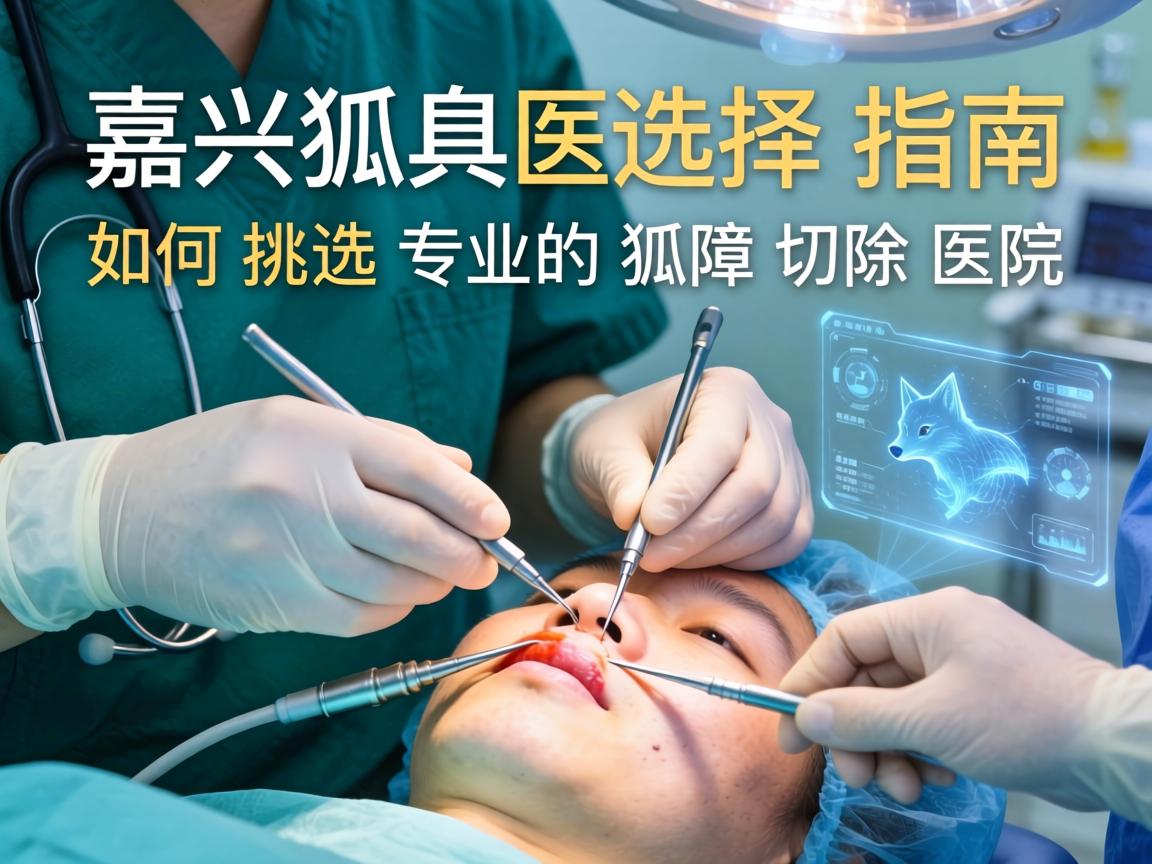 嘉兴狐臭手术医院选择指南，如何挑选专业的狐臭切除医院