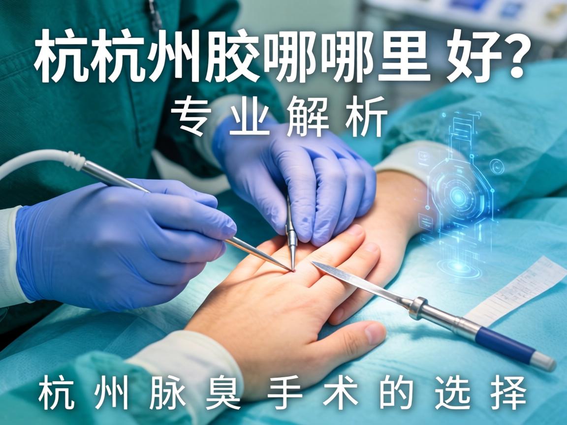 杭州腋臭手术哪里好？专业解析杭州腋臭手术的选择