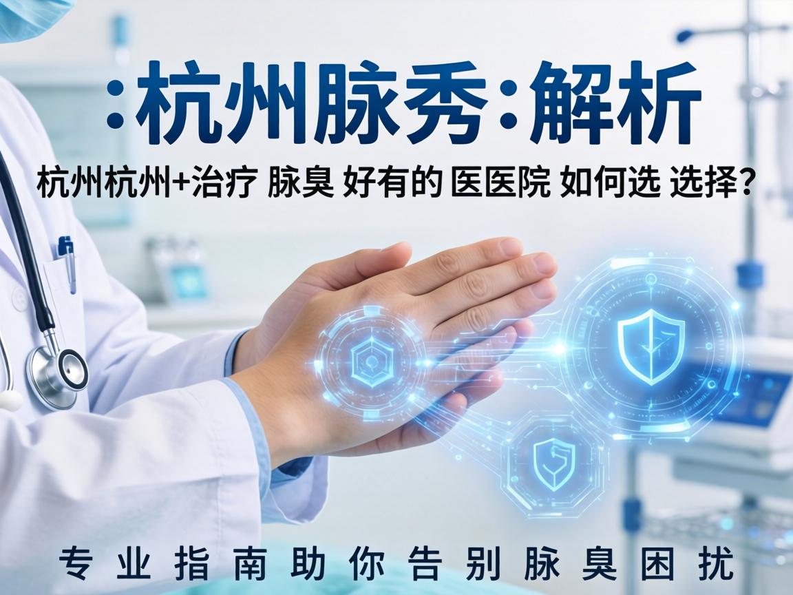 杭州腋秀解析，杭州治疗腋臭好的医院如何选择？专业指南助你告别腋臭困扰
