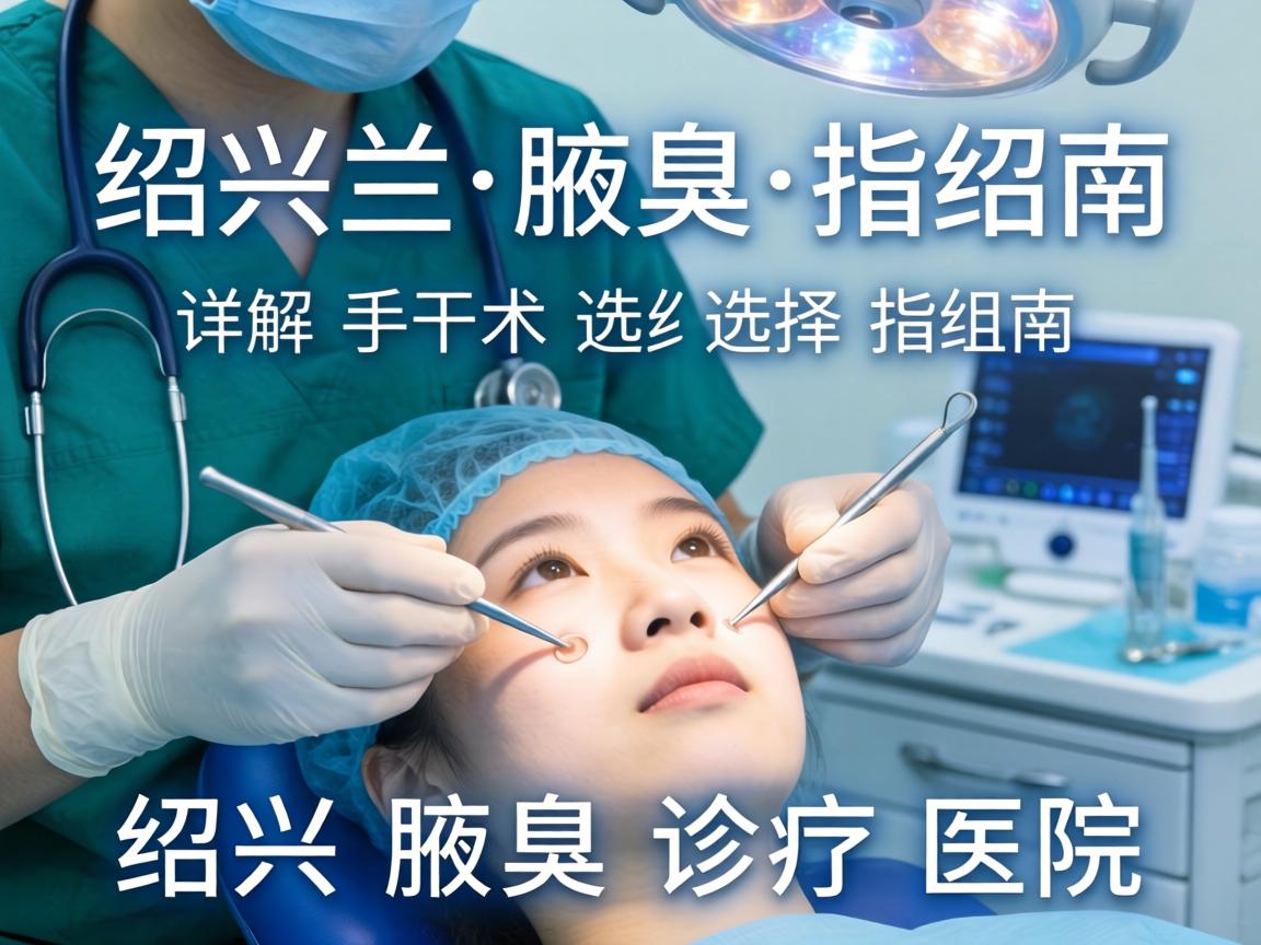 绍兴腋臭手术选择指南，详解绍兴腋臭诊疗医院