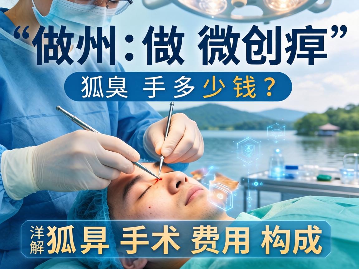 在湖州做微创狐臭手术多少钱？详解狐臭手术费用构成