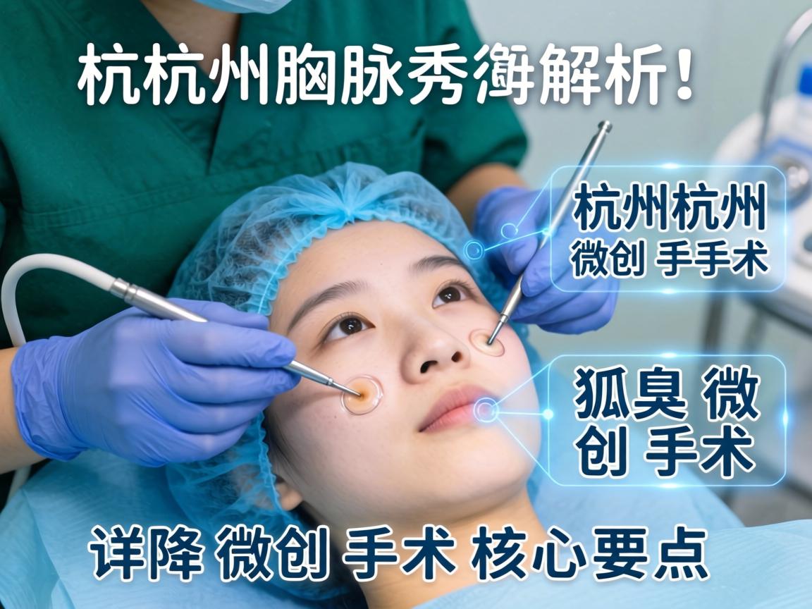 杭州腋秀解析，杭州狐臭微创手术，详解微创手术核心要点