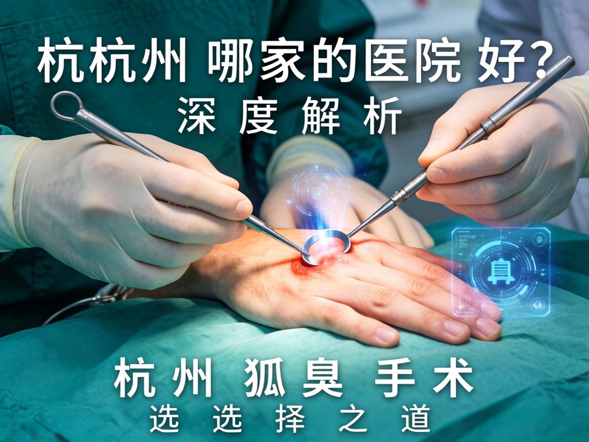 杭州狐臭手术哪家医院好？深度解析杭州狐臭手术选择之道