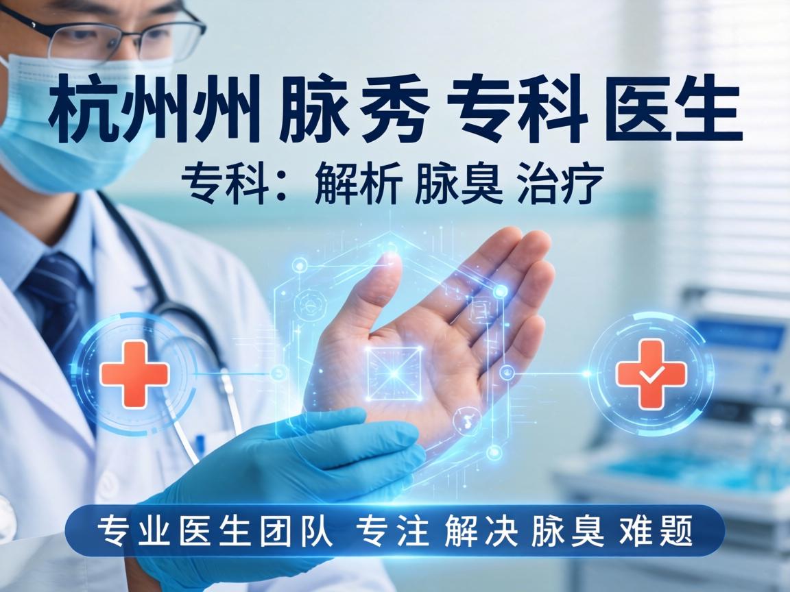 杭州腋秀专科医生解析腋臭治疗，专业医生团队专注解决腋臭难题