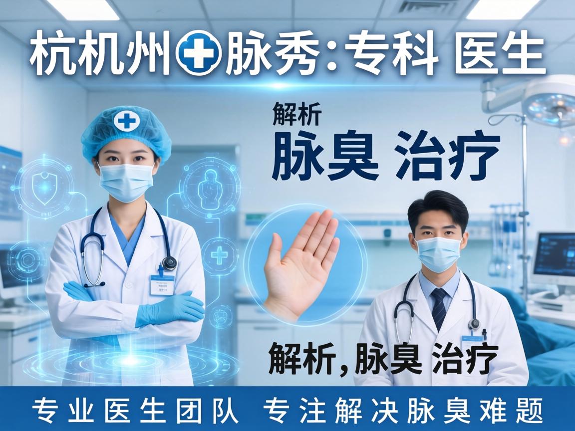 杭州腋秀专科医生解析腋臭治疗，专业医生团队专注解决腋臭难题