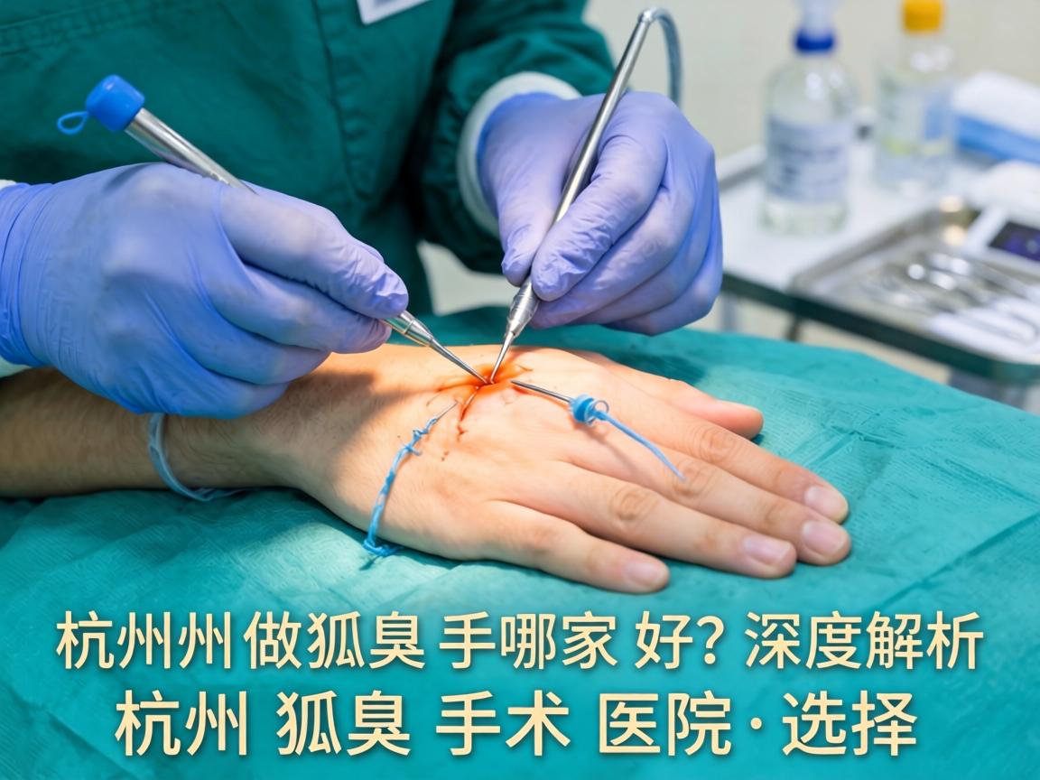 杭州做狐臭手术哪家好？深度解析杭州狐臭手术医院选择