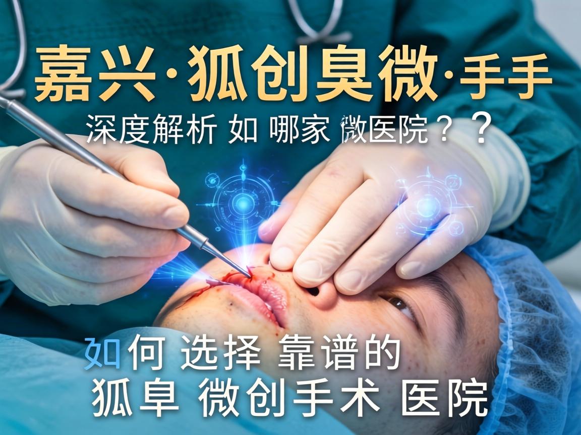 嘉兴狐臭微创手术哪家医院好？深度解析如何选择靠谱的狐臭微创手术医院