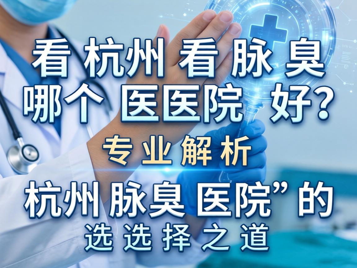 杭州看腋臭哪个医院好?专业解析杭州腋臭医院的选择之道 杭州看腋臭哪个医院好?专业解析杭州腋臭医院的选择之道