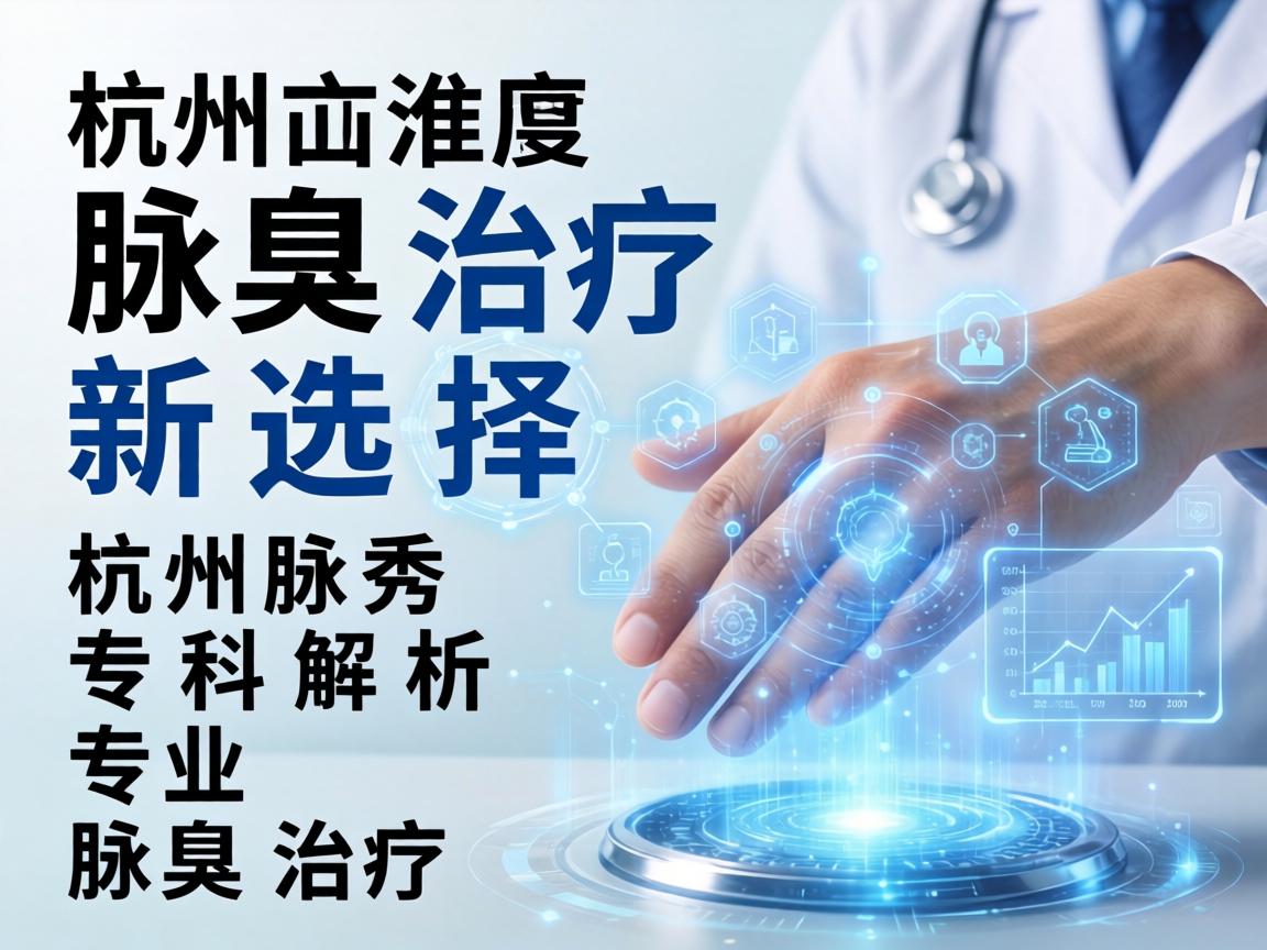 杭州腋臭治疗新选择，杭州腋秀专科解析专业腋臭治疗