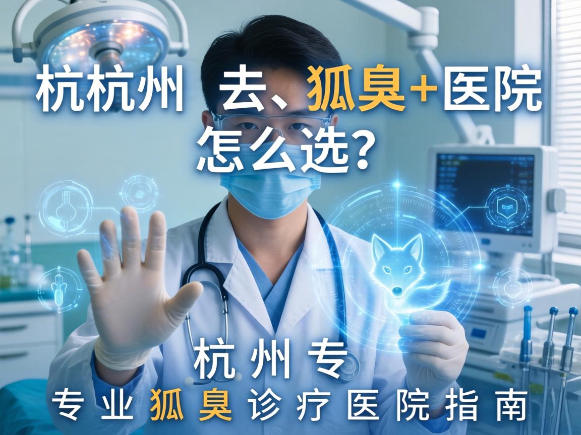 杭州去狐臭医院怎么选？杭州专业狐臭诊疗医院指南