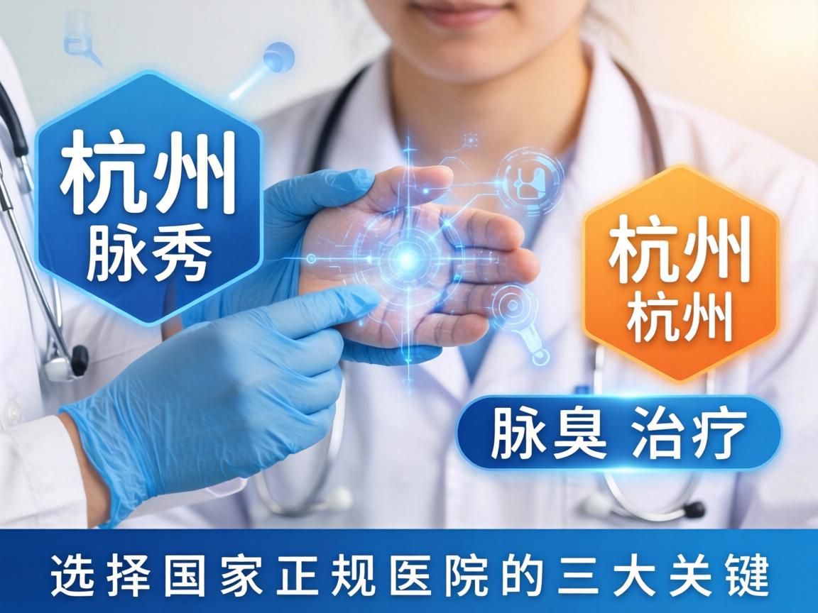 杭州腋秀解析，杭州腋臭治疗，选择国家正规医院的三大关键