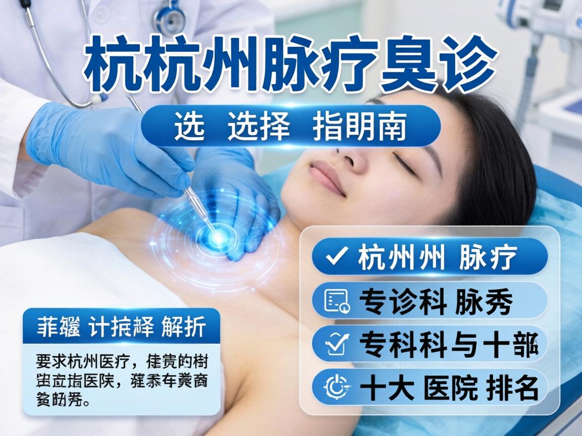 杭州腋臭诊疗选择指南，解析杭州腋秀专科与十大医院排名