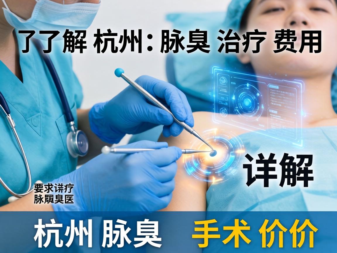 了解杭州腋臭治疗费用，详解杭州腋臭手术价格