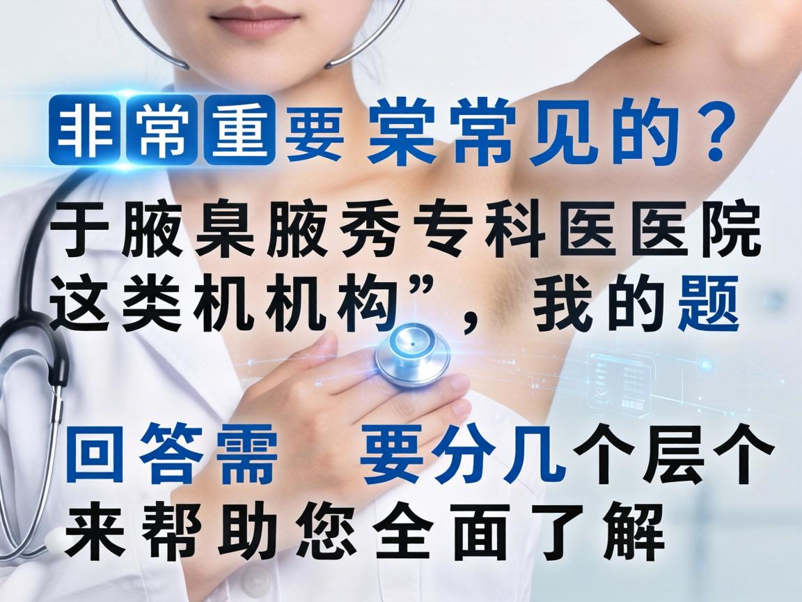 这是一个非常重要且常见的问题。关于腋臭腋秀专科医院这类机构,我的回答需要分为几个层面来帮助您全面了解 这是一个非常重要且常见的问题。关于腋臭腋秀专科医院这类机构,我的回答需要分为几个层面来帮助您全面了解