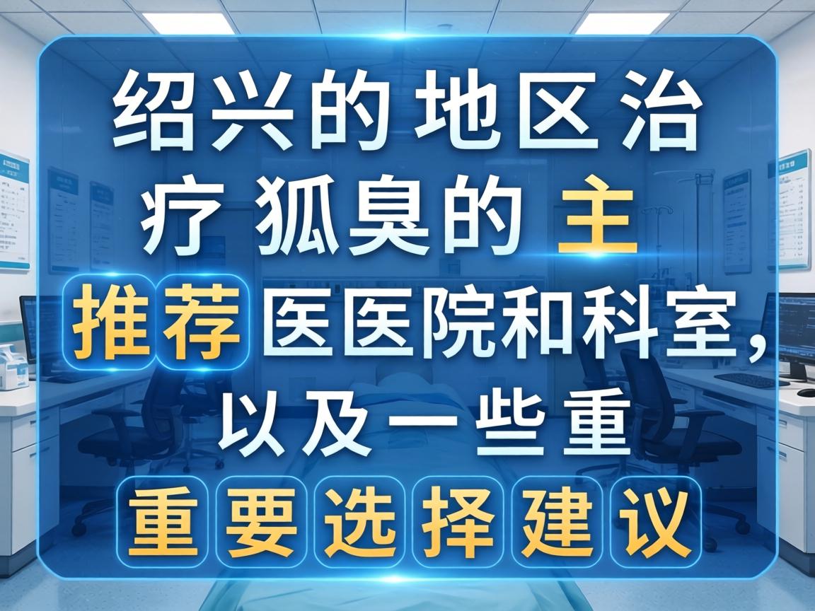 以下是绍兴地区治疗狐臭的主要推荐医院和科室,以及一些重要的选择建议 以下是绍兴地区治疗狐臭的主要推荐医院和科室,以及一些重要的选择建议