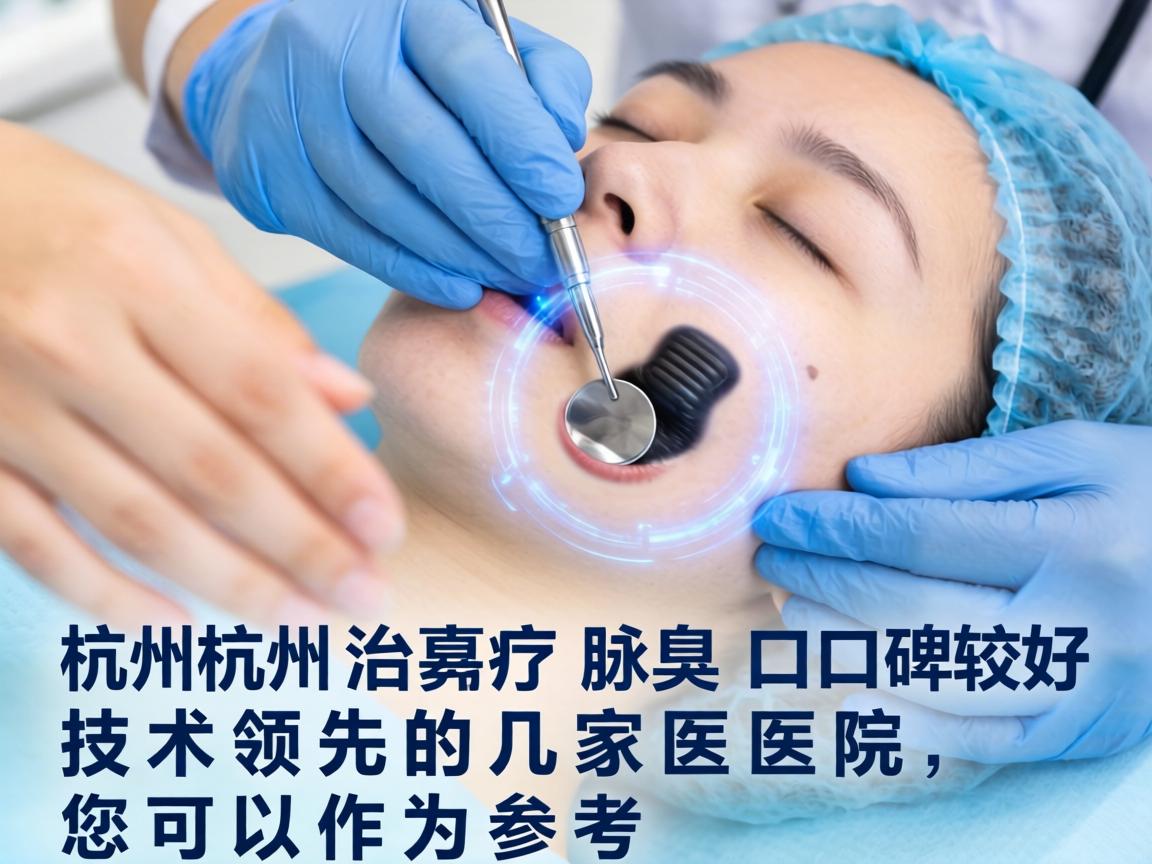 以下是杭州治疗腋臭口碑较好、技术领先的几家医院，您可以作为参考