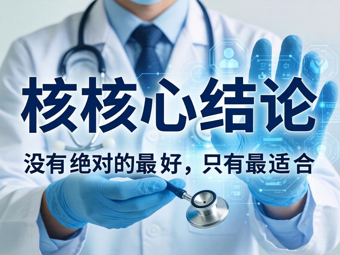 核心结论,没有绝对的最好,只有最适合 核心结论,没有绝对的最好,只有最适合