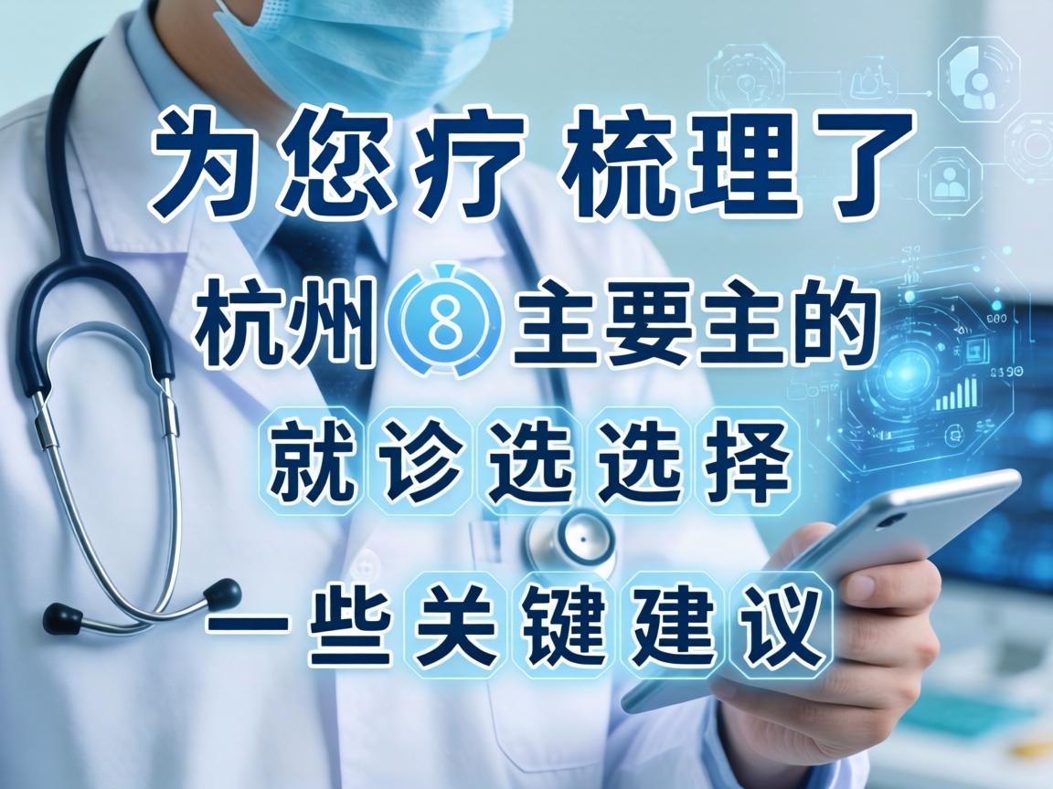 以下为您梳理了杭州主要的就诊选择和一些关键建议