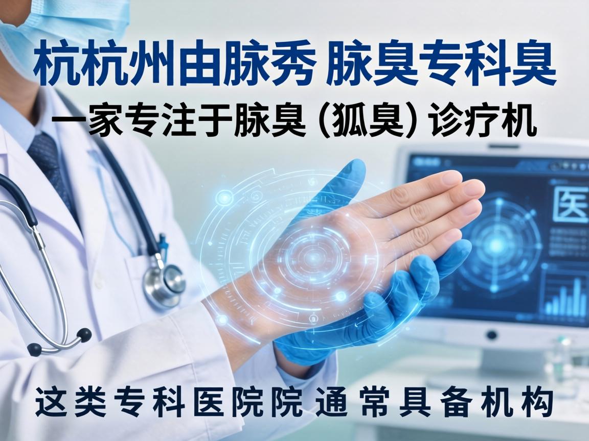 杭州腋秀腋臭专科是一家专注于腋臭（狐臭）诊疗的医疗机构。这类专科医院通常具备以下特点