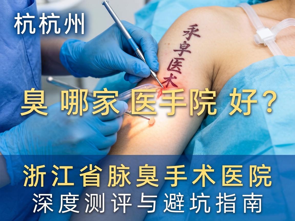 杭州腋臭手术哪家医院好？浙江省腋臭手术医院深度测评与避坑指南