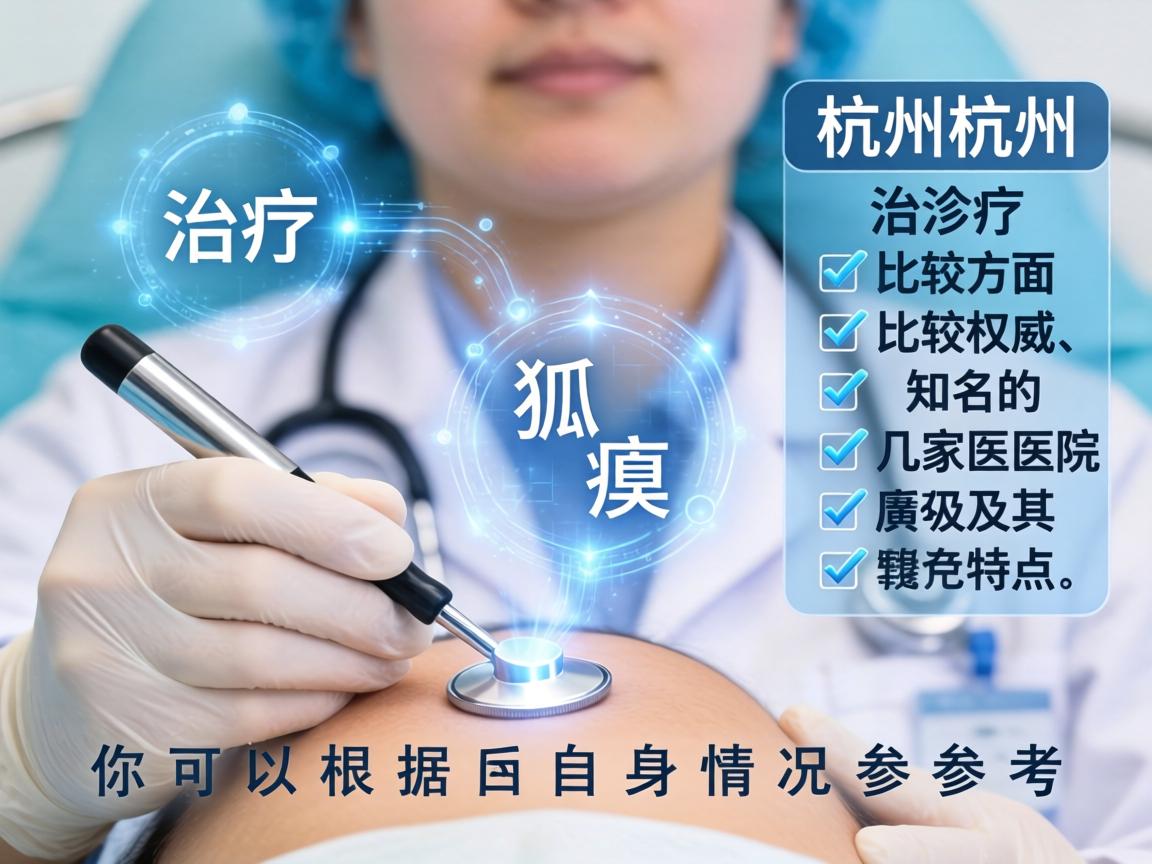 以下是杭州在治疗狐臭方面比较权威、知名的几家医院及其特点，你可以根据自身情况参考