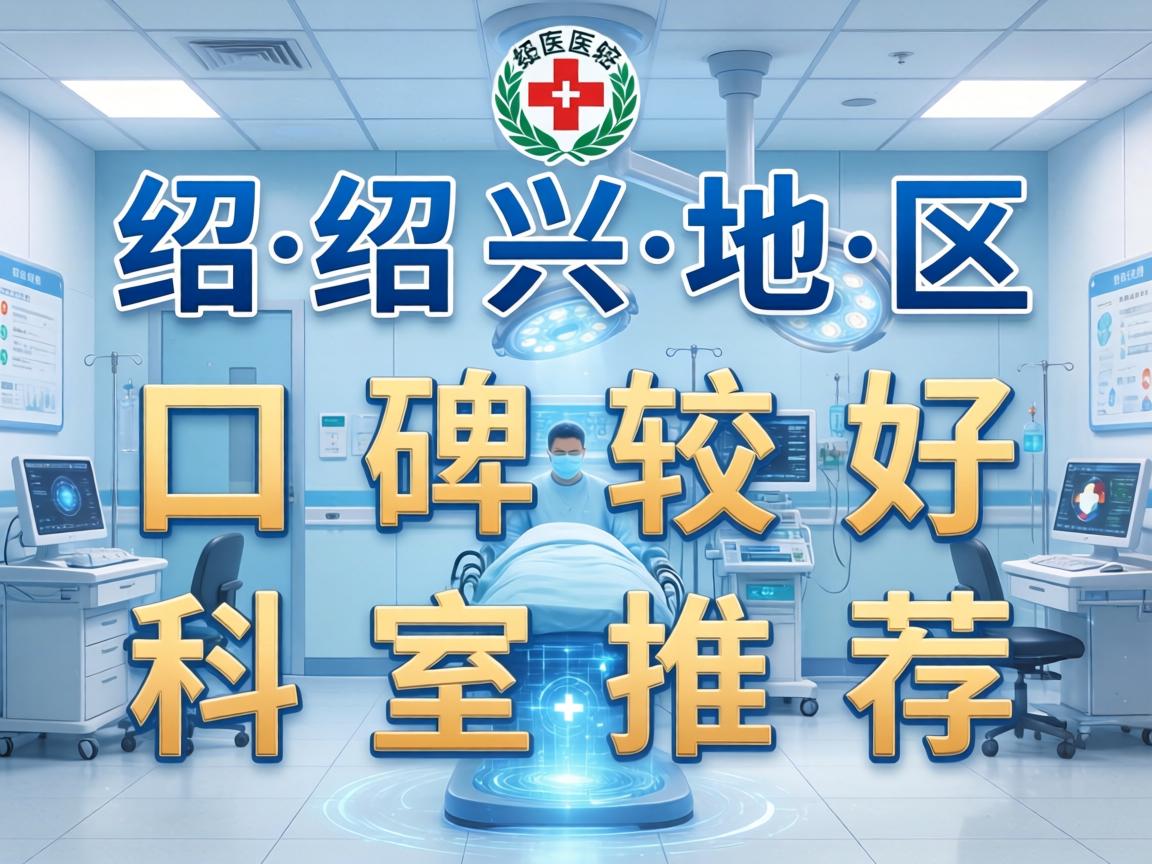 以下是绍兴地区口碑较好的医院和科室推荐
