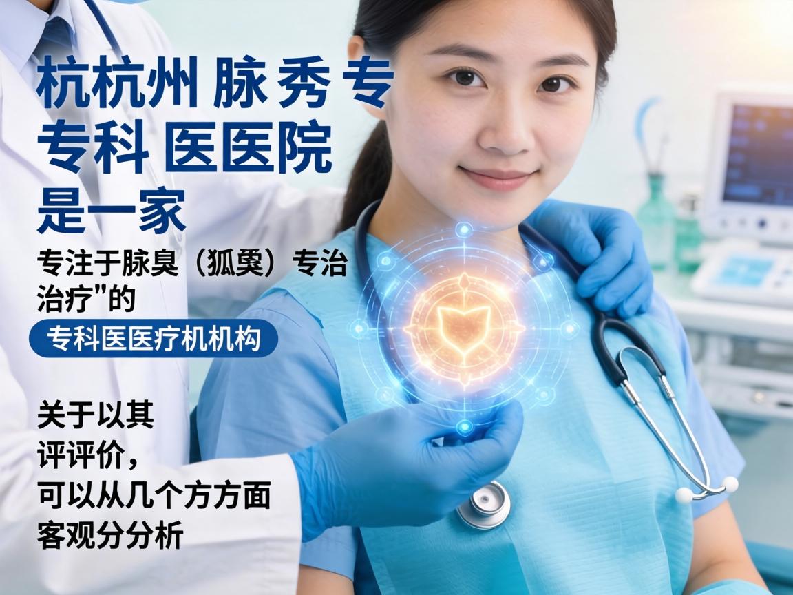 杭州腋秀专科医院是一家专注于腋臭(狐臭)治疗的专科医疗机构。关于其评价,可以从几个方面客观分析 杭州腋秀专科医院是一家专注于腋臭(狐臭)治疗的专科医疗机构。关于其评价,可以从几个方面客观分析