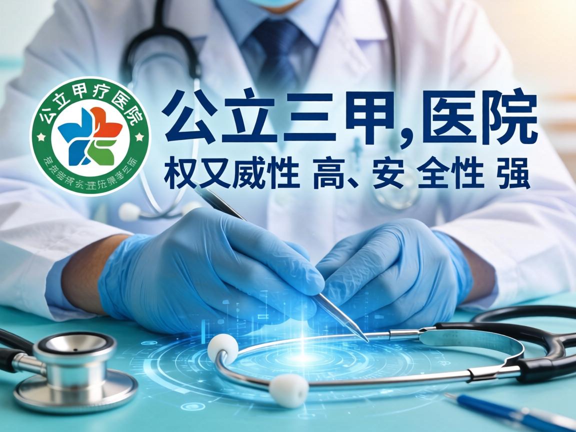 公立三甲医院（权威性高、安全性强）