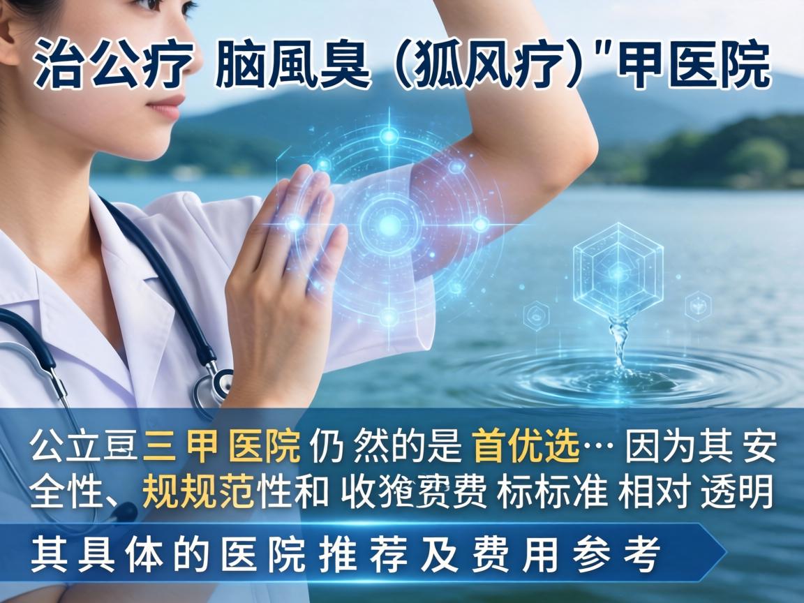 在湖州治疗腋臭（狐臭）公立三甲医院仍然是首选，因为其安全性、规范性和收费标准相对透明。以下是具体的医院推荐及费用参考