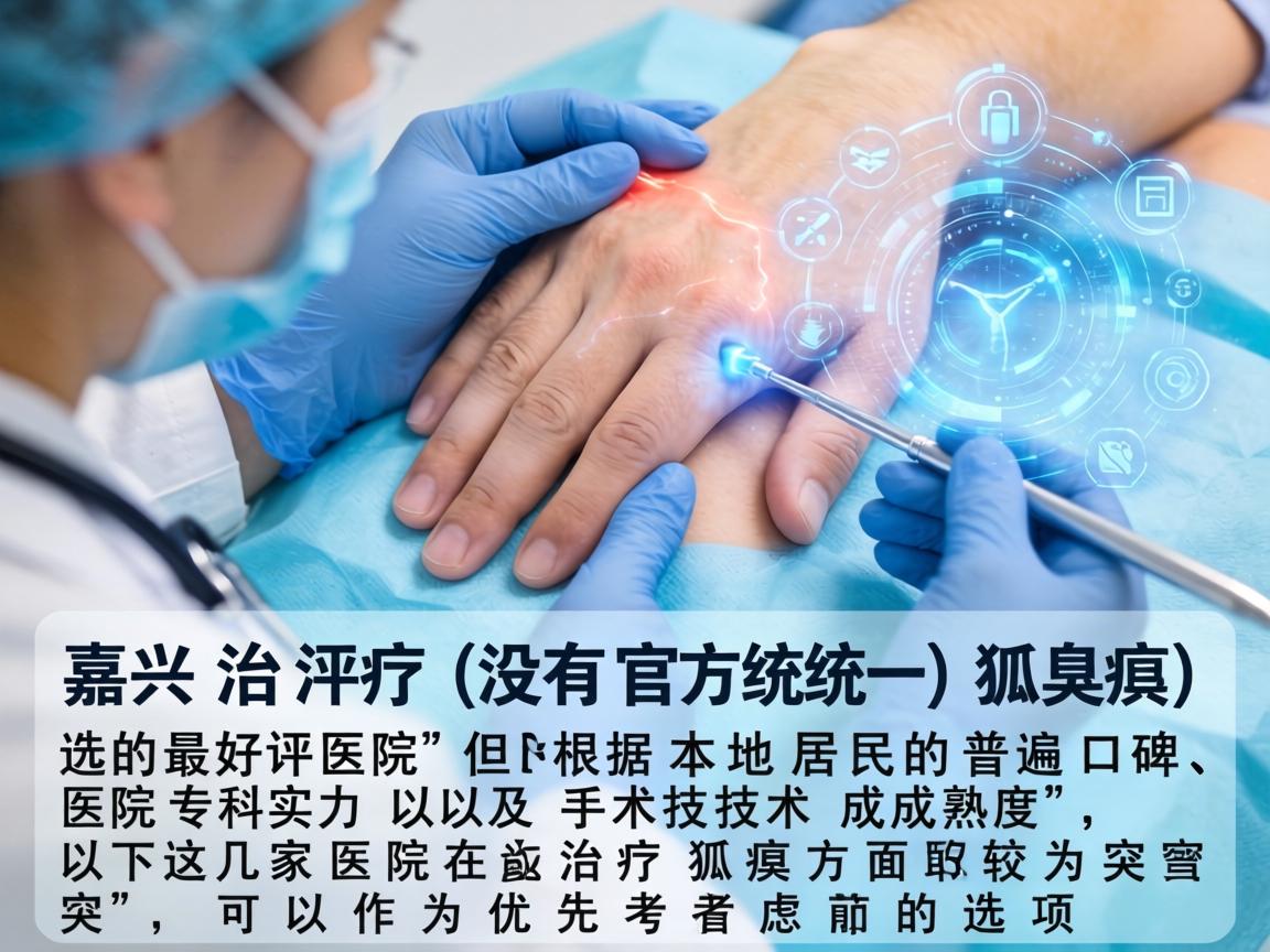 在嘉兴治疗狐臭（腋臭）没有官方统一评选的最好医院，但根据本地居民的普遍口碑、医院专科实力以及手术技术的成熟度，以下几家医院在治疗狐臭方面较为突出，可以作为优先考虑的选项