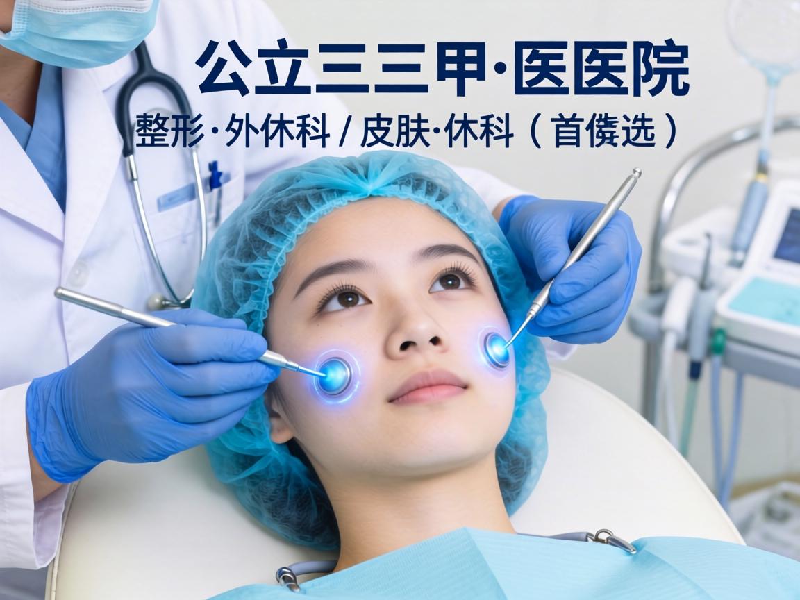 公立三甲医院的整形外科/皮肤科（首选）