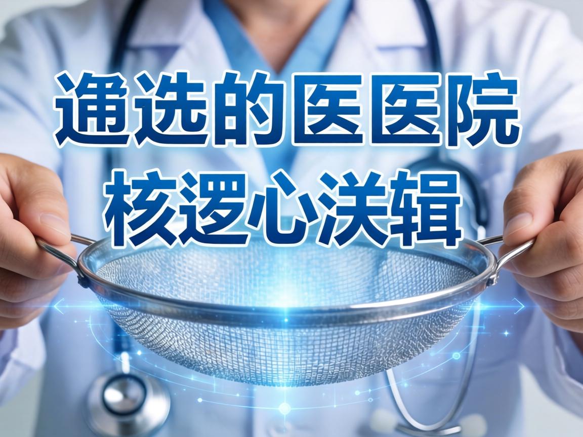 筛选医院的核心逻辑和关键注意事项