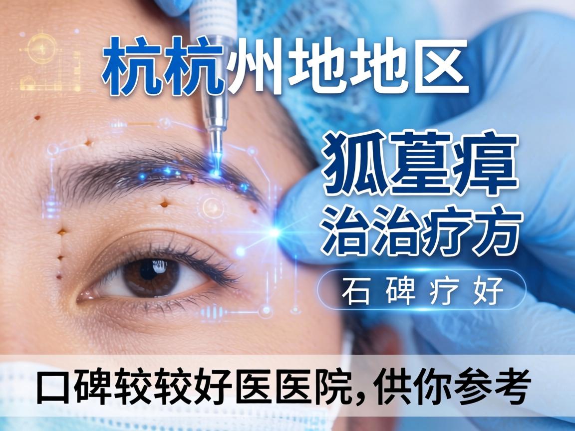 以下是杭州地区在狐臭治疗方面口碑较好的医院，供你参考