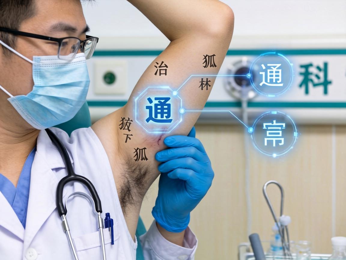 在杭州的医院，治疗腋臭（狐臭）通常可以挂以下科室