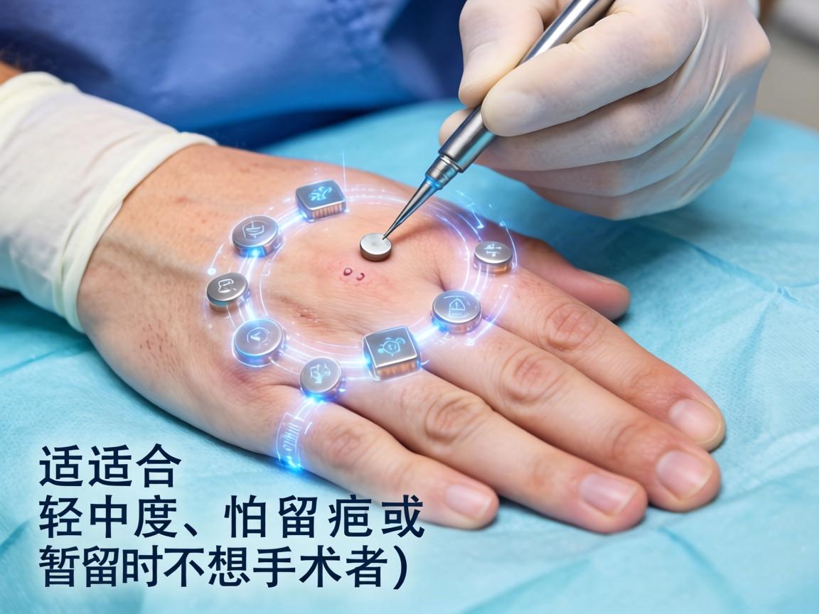 非手术方法（适合轻中度、怕留疤或暂时不想手术者）