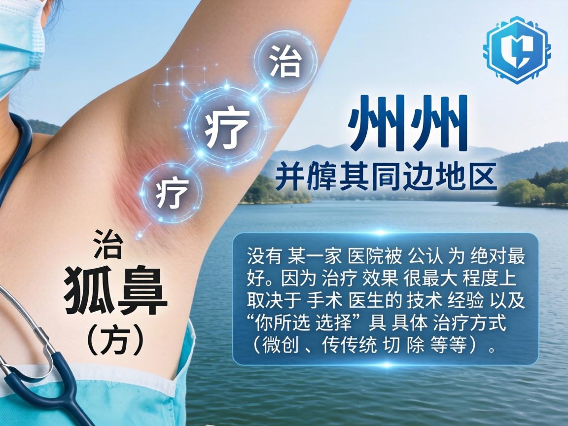 湖州及其周边地区，在治疗狐臭（腋臭）方面，并没有某一家医院被公认为绝对最好，因为治疗效果很大程度上取决于手术医生的技术经验以及你所选择的具体治疗方式（微创、传统切除等）