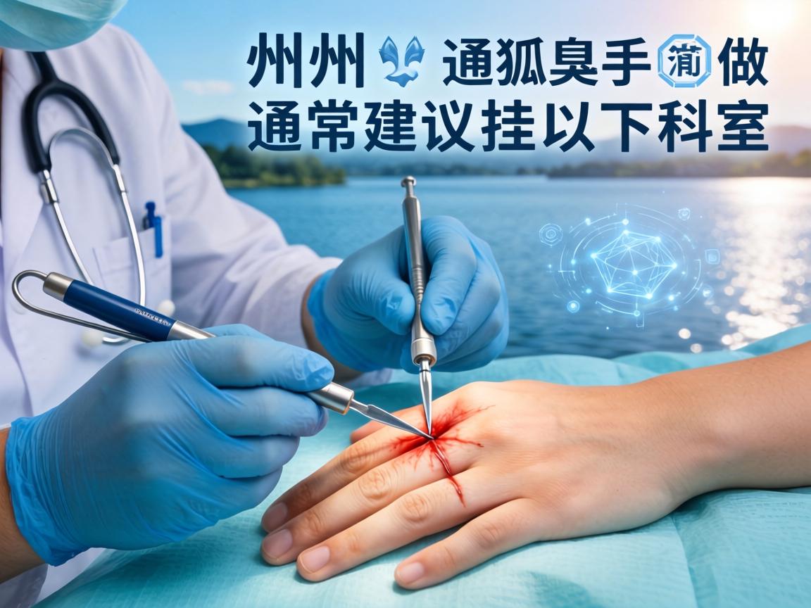 在湖州做狐臭手术，通常建议挂以下科室