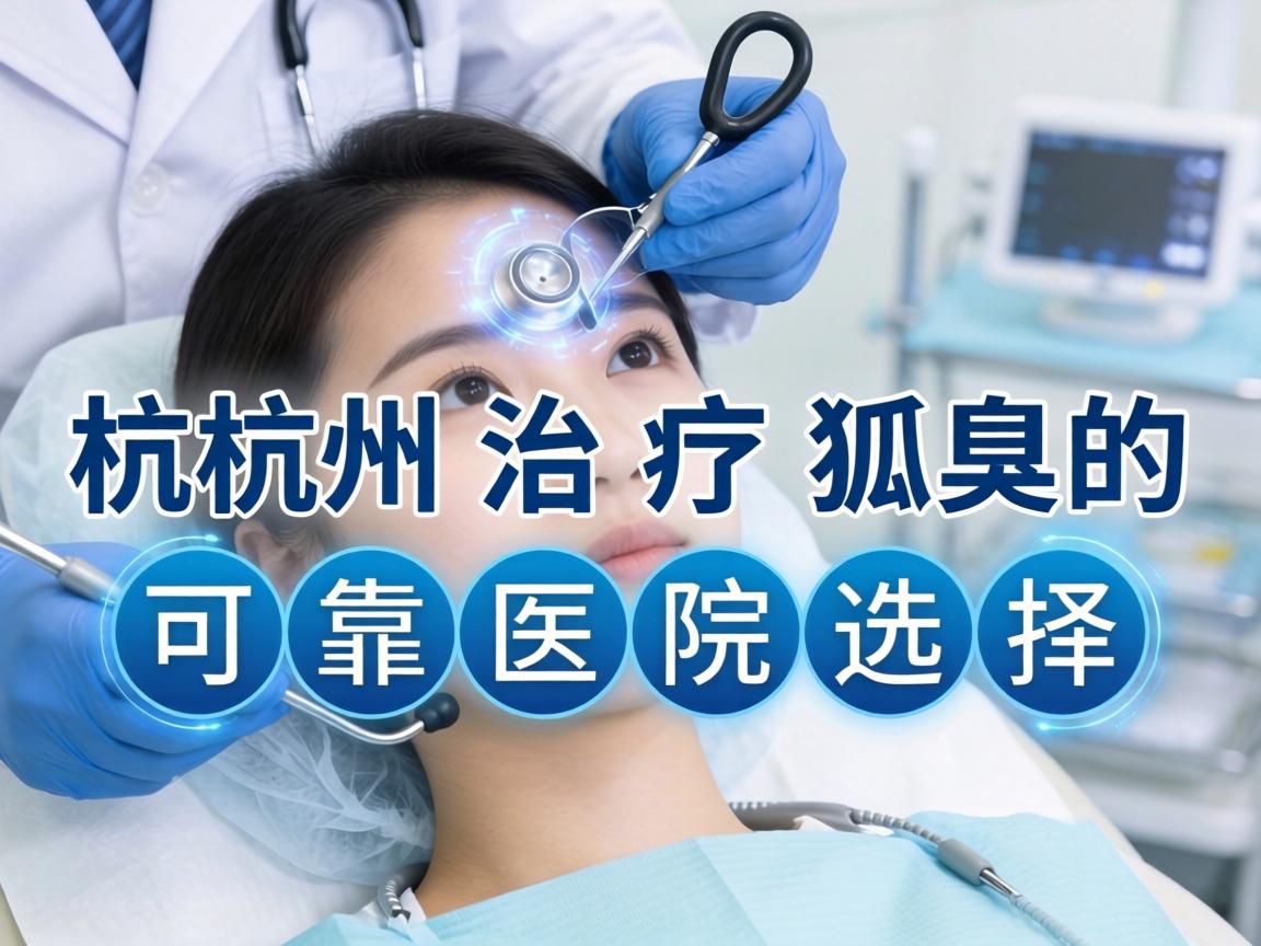 杭州治疗狐臭的可靠医院选择